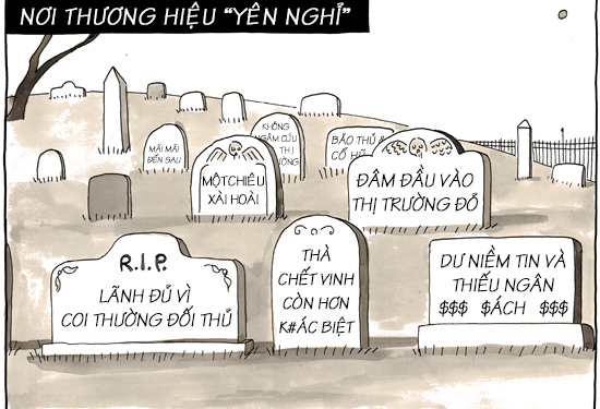 Các thương hiệu sụp đổ do đâu?