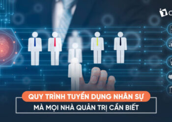Các bước trong quy trình tuyển dụng nhân sự
