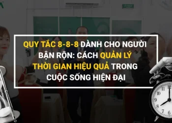 Quy tắc 8-8-8 quản lý thời gian cho người bận rộn