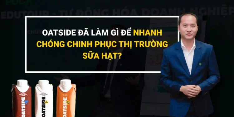 Oatside – thương hiệu sữa yến mạch nổi bật với định vị hương vị thơm ngon và thiết kế trẻ trung.