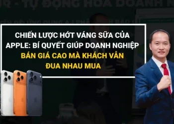 Chiến lược hớt váng sữa của Apple trong kinh doanh