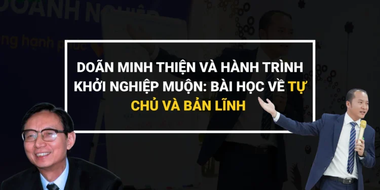 Doãn Minh Thiện doanh nhân truyền cảm hứng