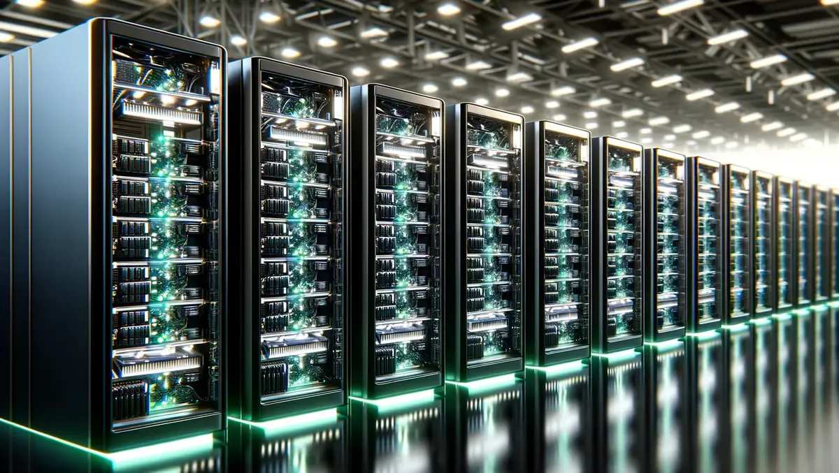 GPU Nvidia trong trung tâm dữ liệu AI