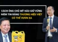 Thương hiệu nước rửa chén Mỹ Hảo trong căn bếp gia đình Việt