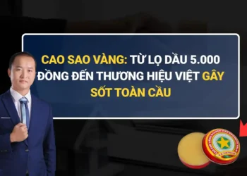Lọ Cao Sao Vàng nhỏ bé từng xuất hiện trong hầu hết tủ thuốc gia đình Việt suốt nhiều thế hệ