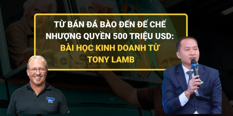 Tony Lamb – người sáng lập Kona Ice, bắt đầu hành trình kinh doanh từ một chiếc xe tải bán đá bào đơn giản